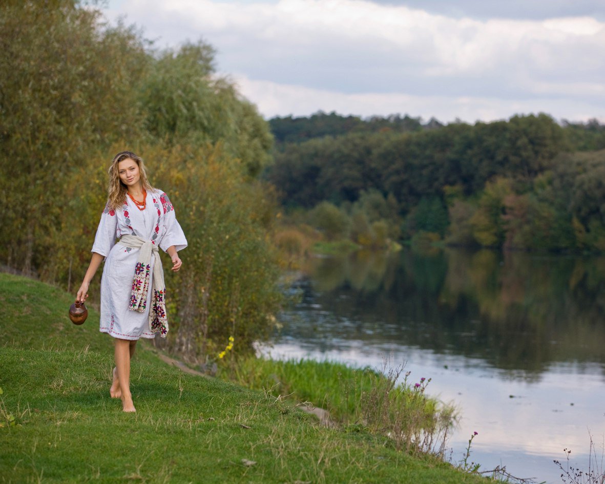 Nude girl Slavic women in St. Petersburg